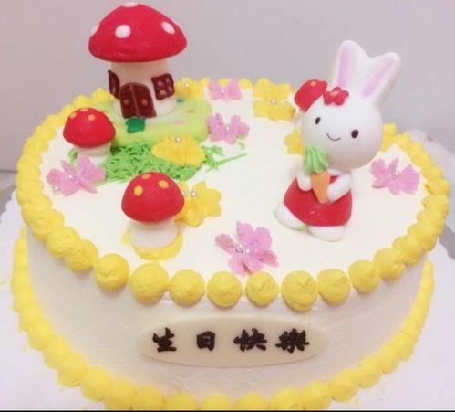 外卖兔子蛋糕吃瓜