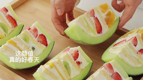吃哈密瓜千层,甜蜜诱惑，层次丰富的夏日甜品新宠